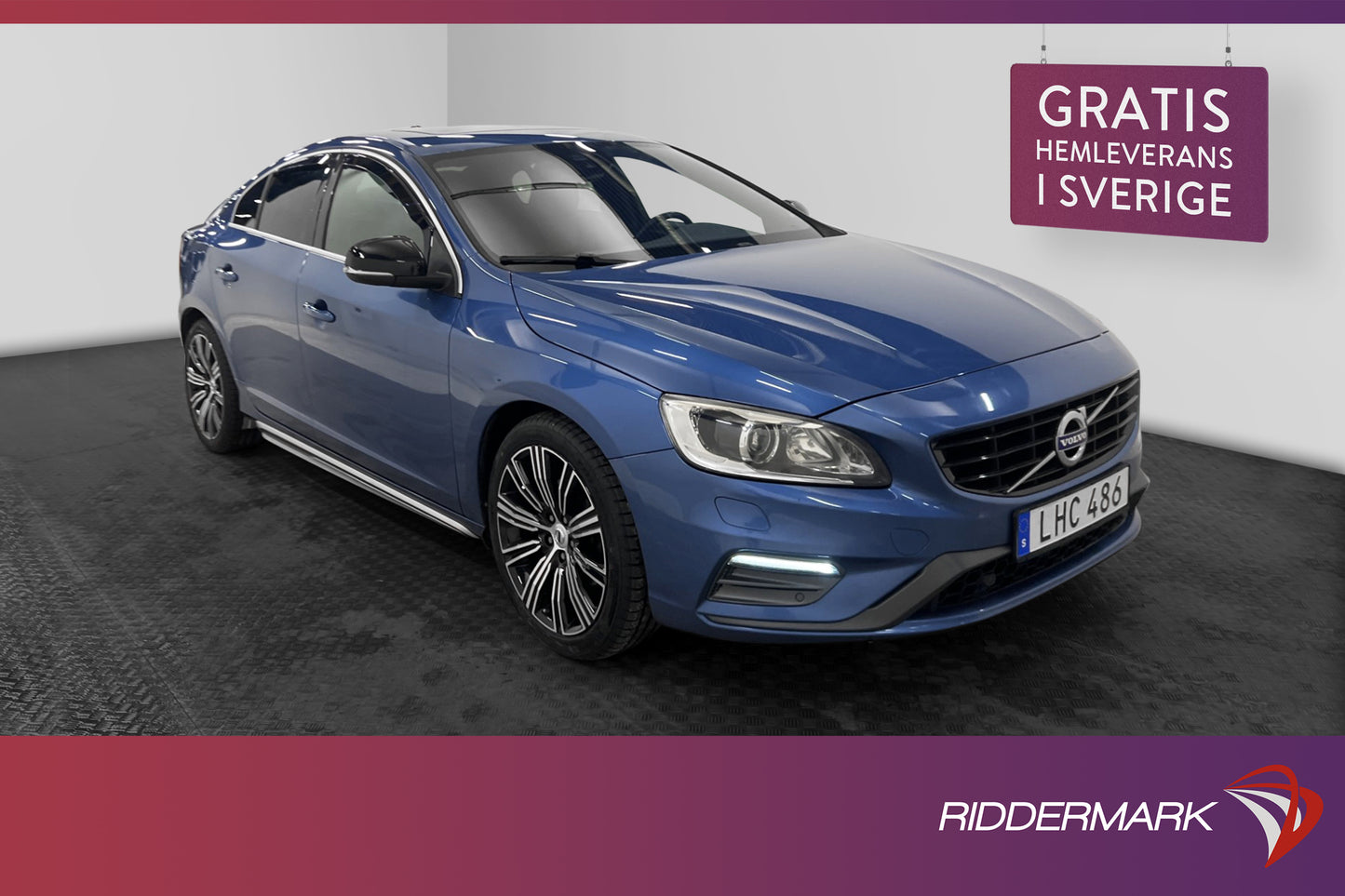 Volvo S60 D4 190hk R-Design VOC Taklucka Värm Navi Sensorer