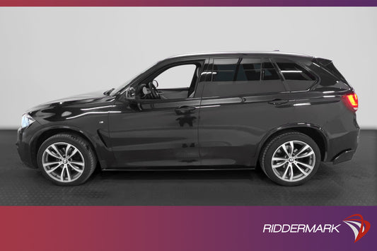 BMW X5 30d 258hk xDrive M Sport 360° Navi Drag Skinn HUD