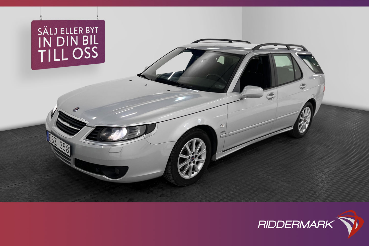 Saab 9-5 SportCombi 2.3 T 210hk Griffin Linear Drag 2-Bruk