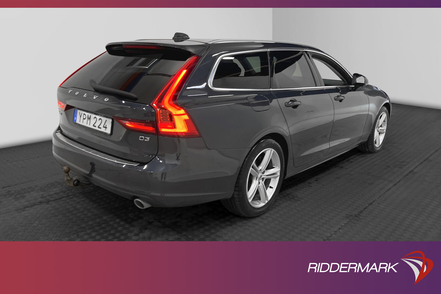 Volvo V90 D3e Pro VOC Lounge Värmare Kamera Navi Skinn Drag