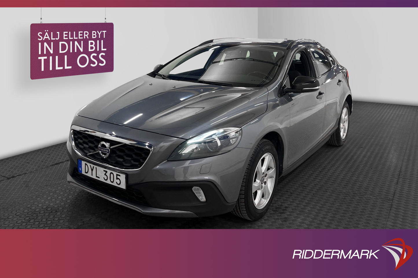 Volvo V40 Cross Country D4 190hk Voc Navi Dragkrok D-Värmare