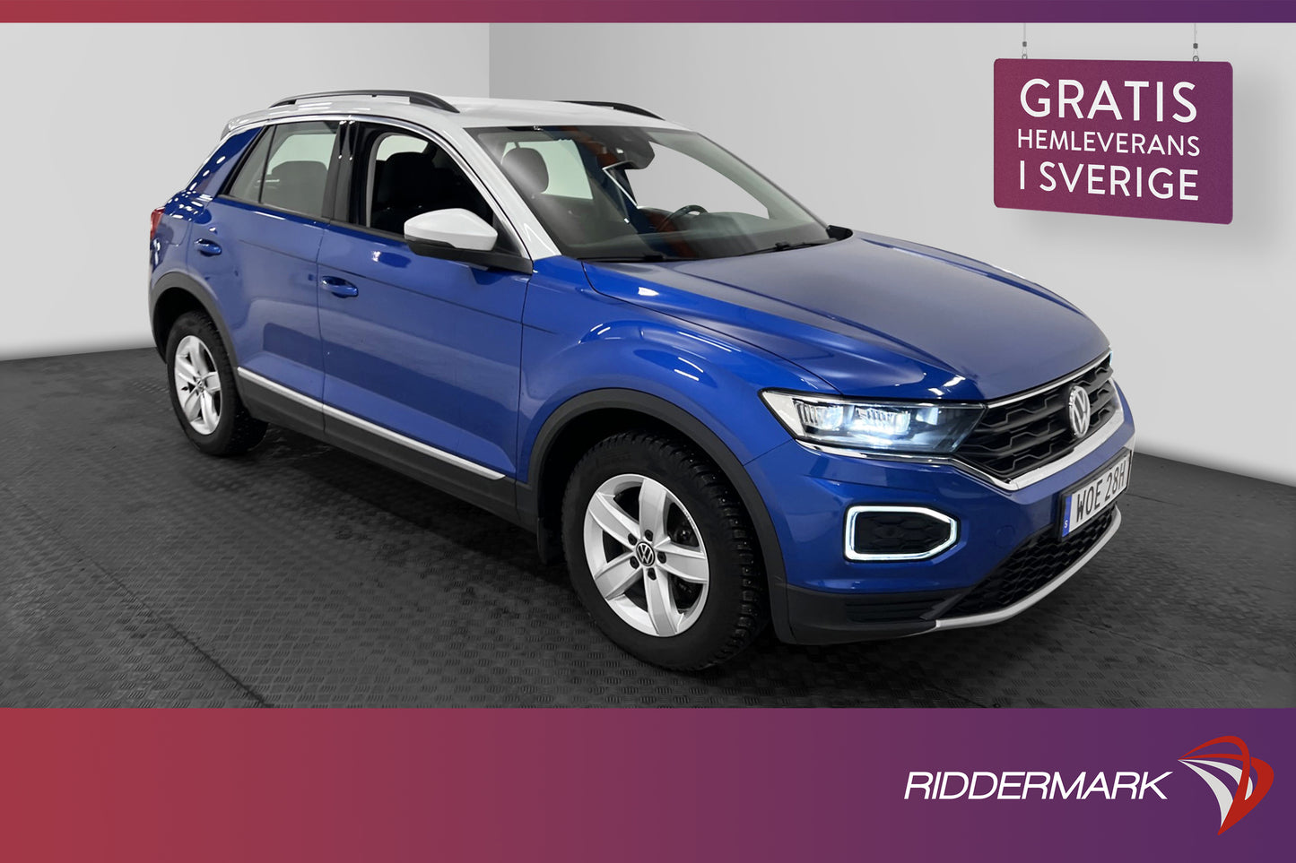 Volkswagen T-Roc 1.0 TSI 115hk Värmare B-kamera Cockpit PDC