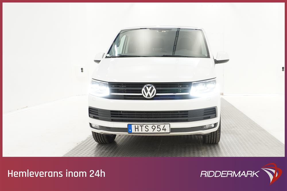 Volkswagen Transporter 2.0 TDI Aut 180hk Lång Värmare Moms