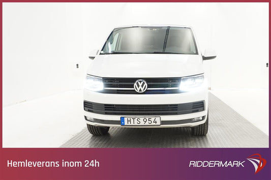 Volkswagen Transporter 2.0 TDI Aut 180hk Lång Värmare Moms