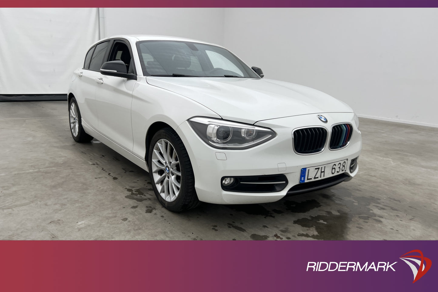 BMW 120 d Steptronic 184hk Sport line HiFi Skinn Välservad