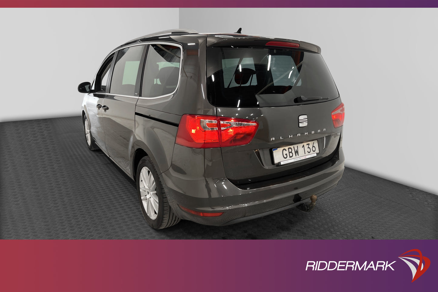 SEAT Alhambra TDI Kamera Värmare Drag Keyless Navi 7-Sits