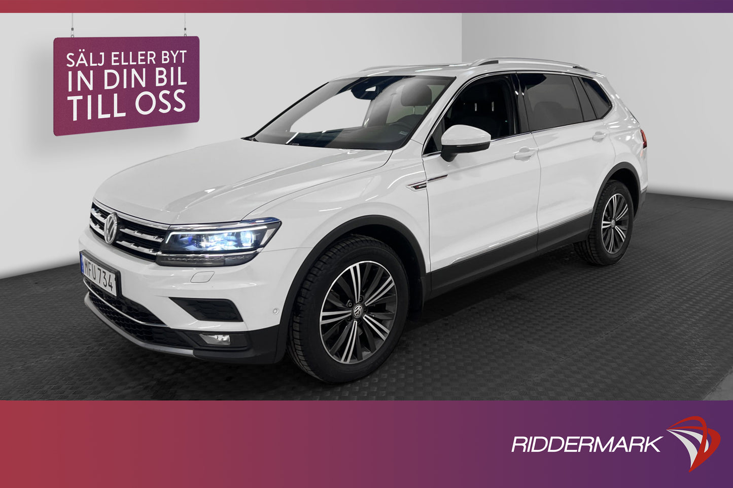 Volkswagen Tiguan Allspace 4M 7-sits Cockpit D-värm Skinn