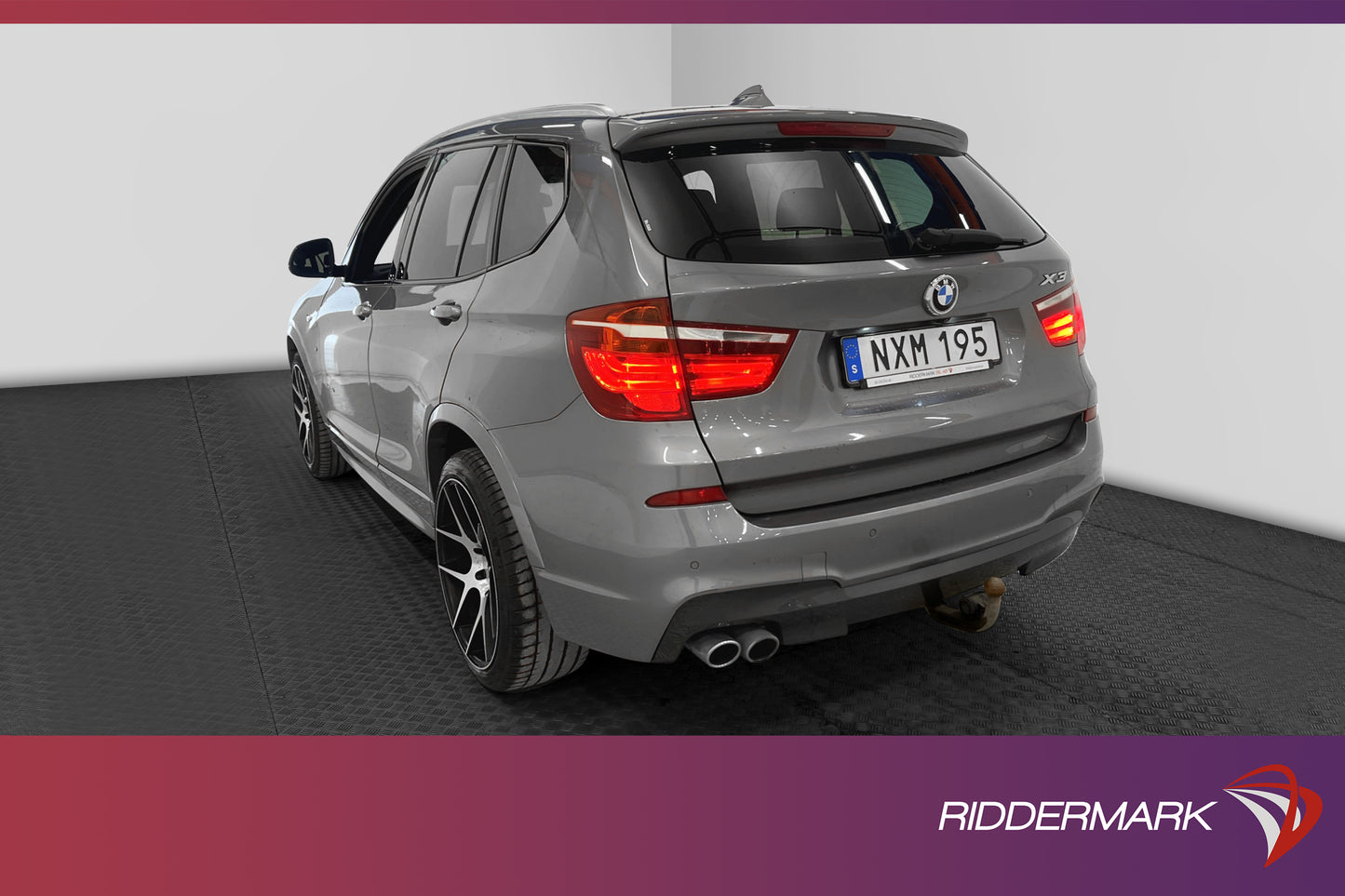 BMW X3 xDrive30d 258hk M-Sport HiFi B-Kamera Drag Halvskinn