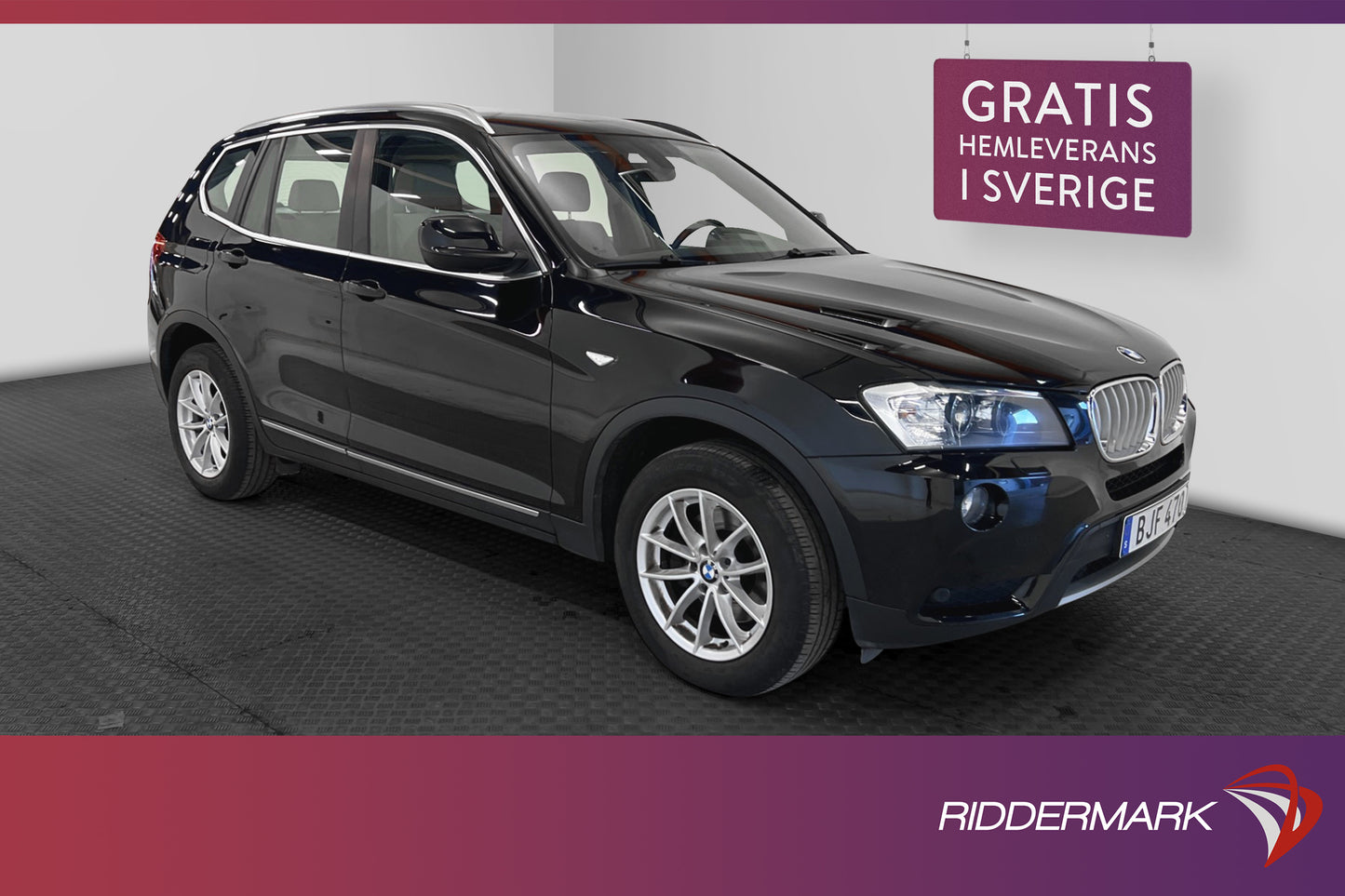 BMW X3 xDrive20d 184hk Halvskinn Farthållare 0,56l/mil