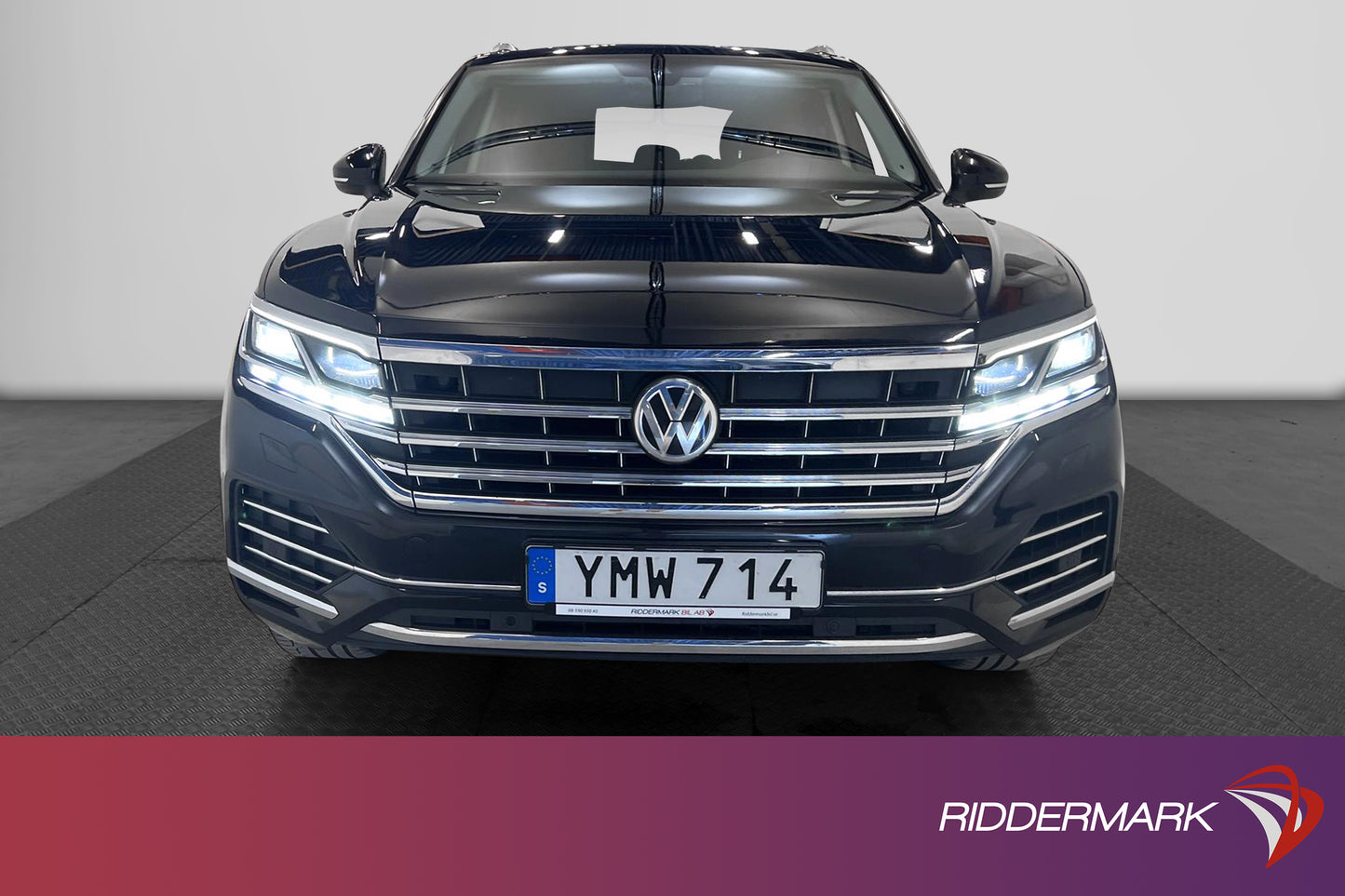 Volkswagen Touareg 4M V6 Värmare Dragpaket Navi Skinn BLIS