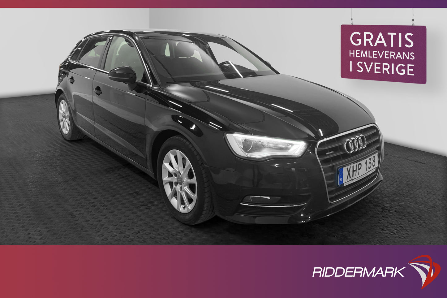 Audi A3 2.0 TDI Sportback Q 150hk Ambition 1676kr Skatt