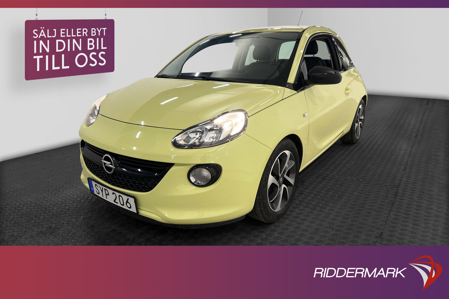 Opel Adam 1.4 Easytronic 87hk Stjärntak Rattvärme Välservad