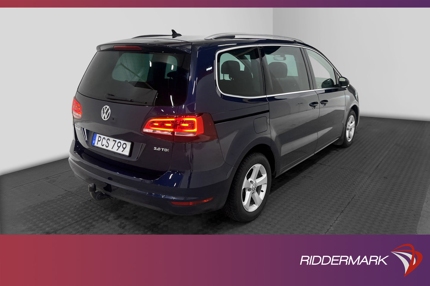 Volkswagen Sharan 2.0 TDI 7-sits B-kamera Drag D-värme 184hk