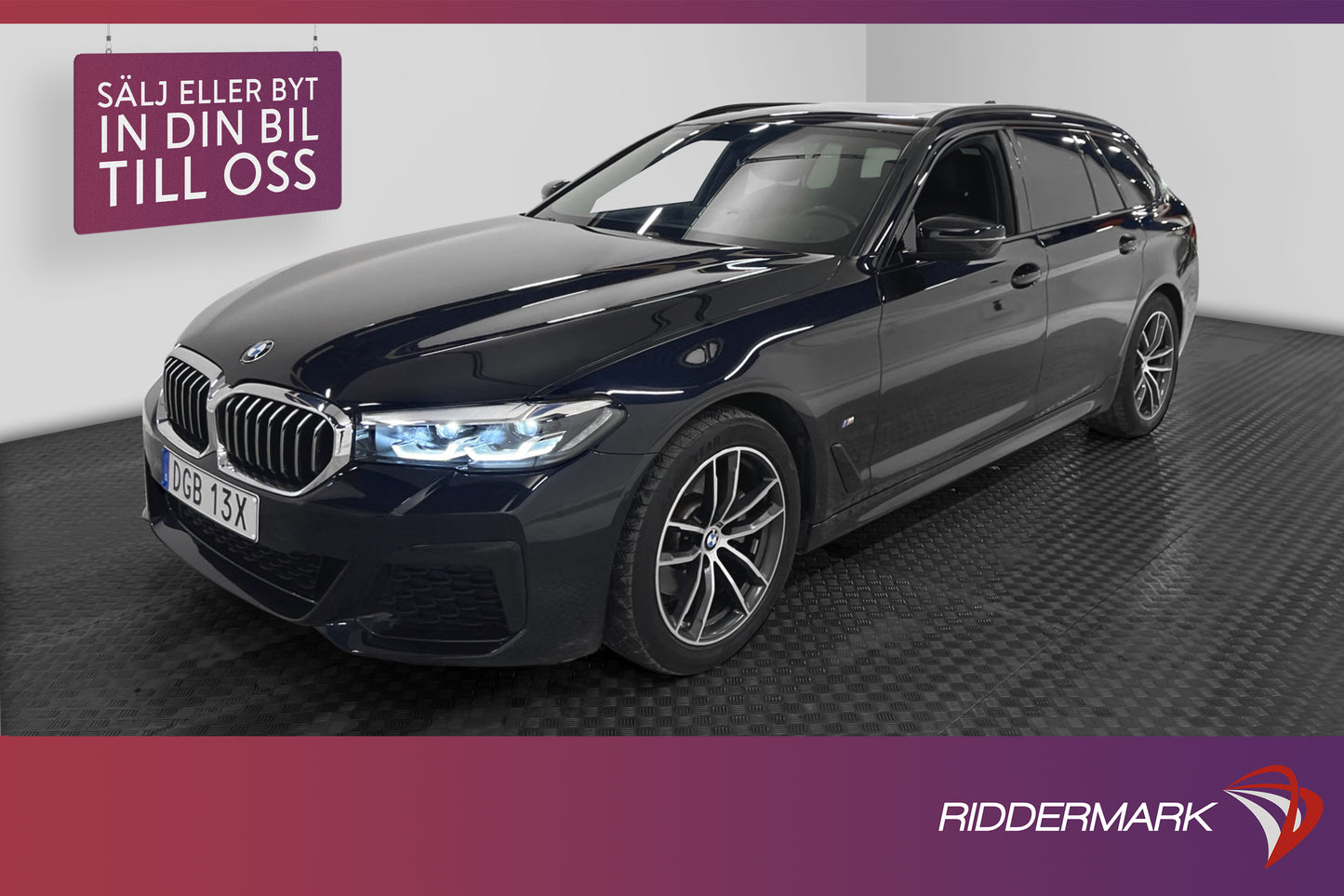 BMW  520 d xDrive M Sport Drag Navi D-värme Pano 190hk