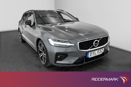 Volvo V60 T5 250hk R-Design VOC Värm Pano H/K HUD 360° BLIS