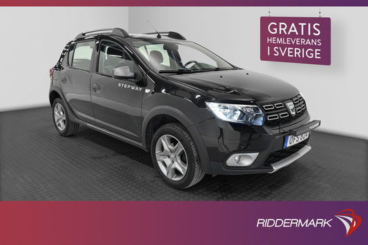 Dacia Sandero Stepway 0.9 TCe 90hk Navi Sensorer Välservad