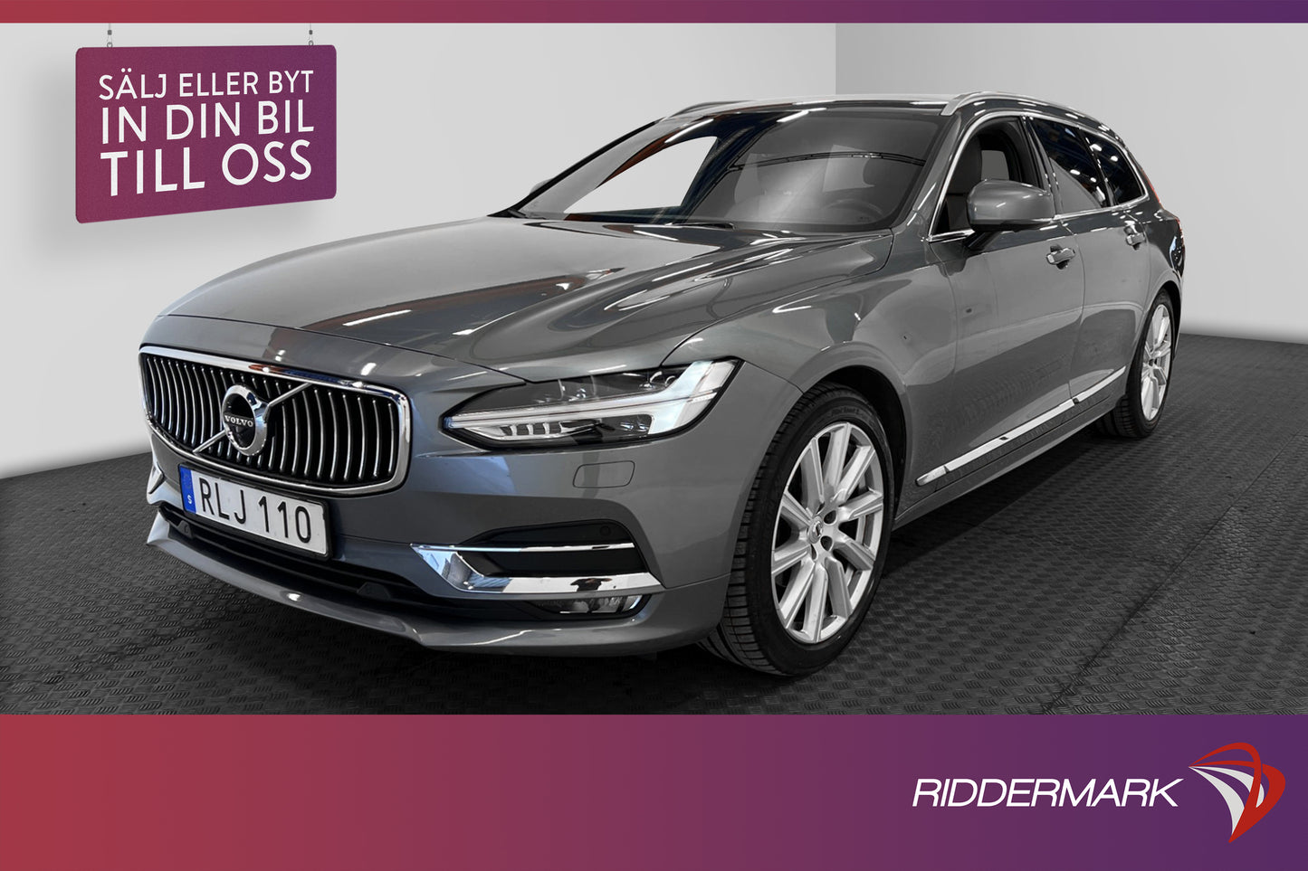 Volvo V90 D4 AWD 190hk Inscription VOC H/K Drag BLIS CarPlay