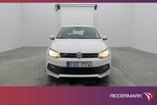 Volkswagen Polo 1.2 TSI 90hk R-Line Värmare Sensorer Drag