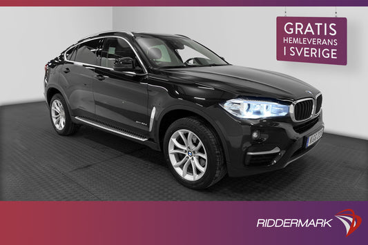 BMW X6 xDrive30d 258hk Pano Kamera Navi H/K Keyless