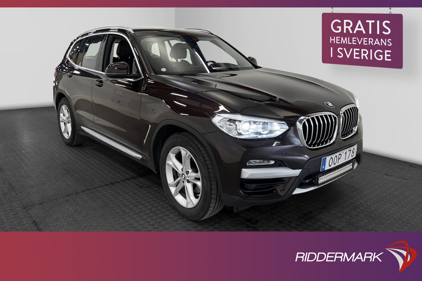 BMW X3 xDrive20d 190hk X Line HiFi Navi Drag 0.53l/mil