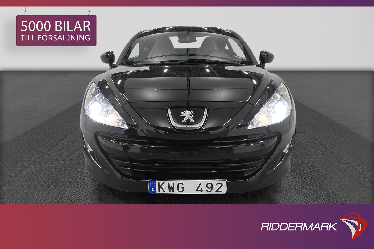 Peugeot RCZ 1.6 THP 200hk Premium Skinn  Sportsäten