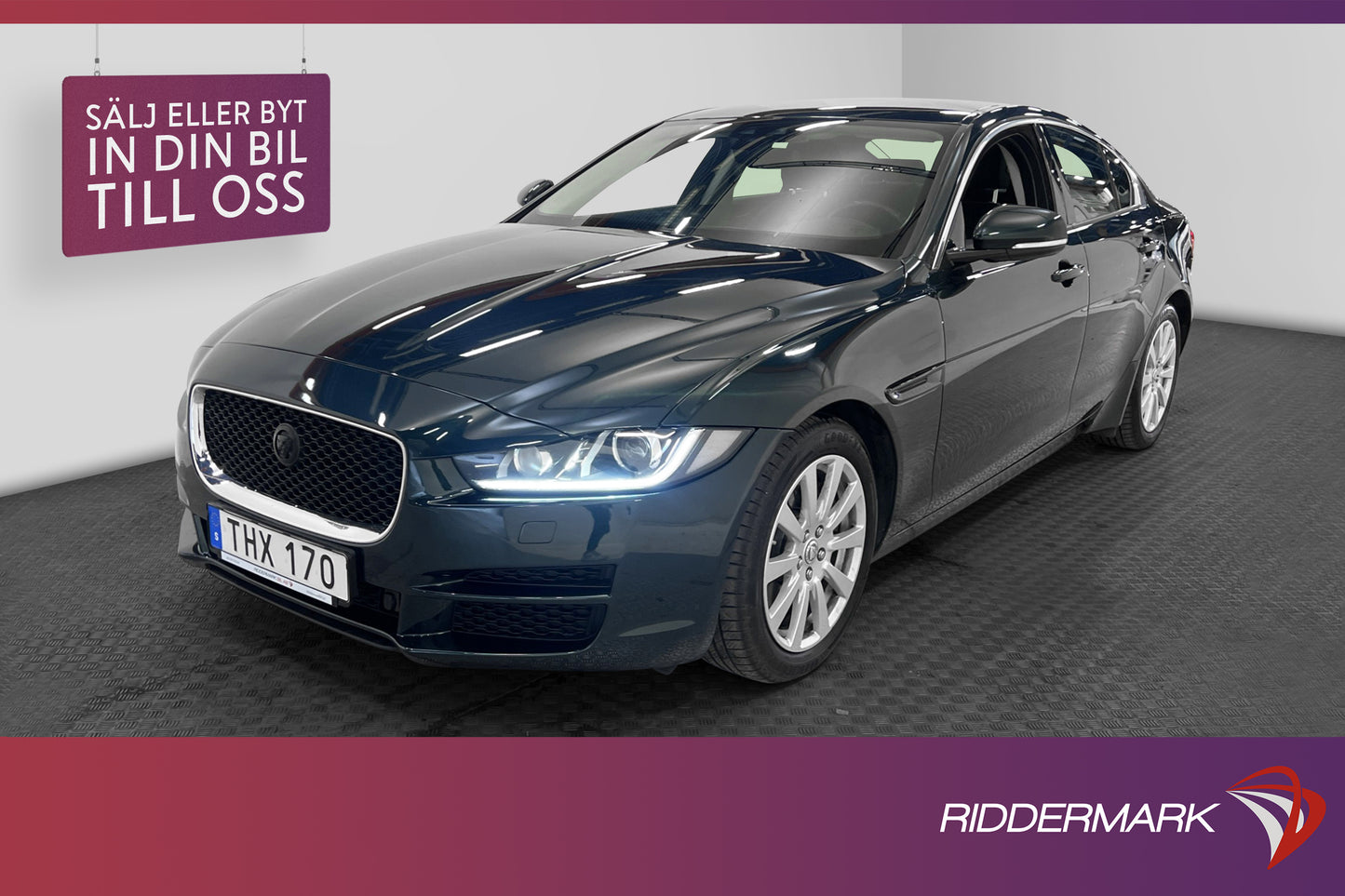 Jaguar XE 20d 180hk  D-värmare Navi Keyless 0.37l/mil