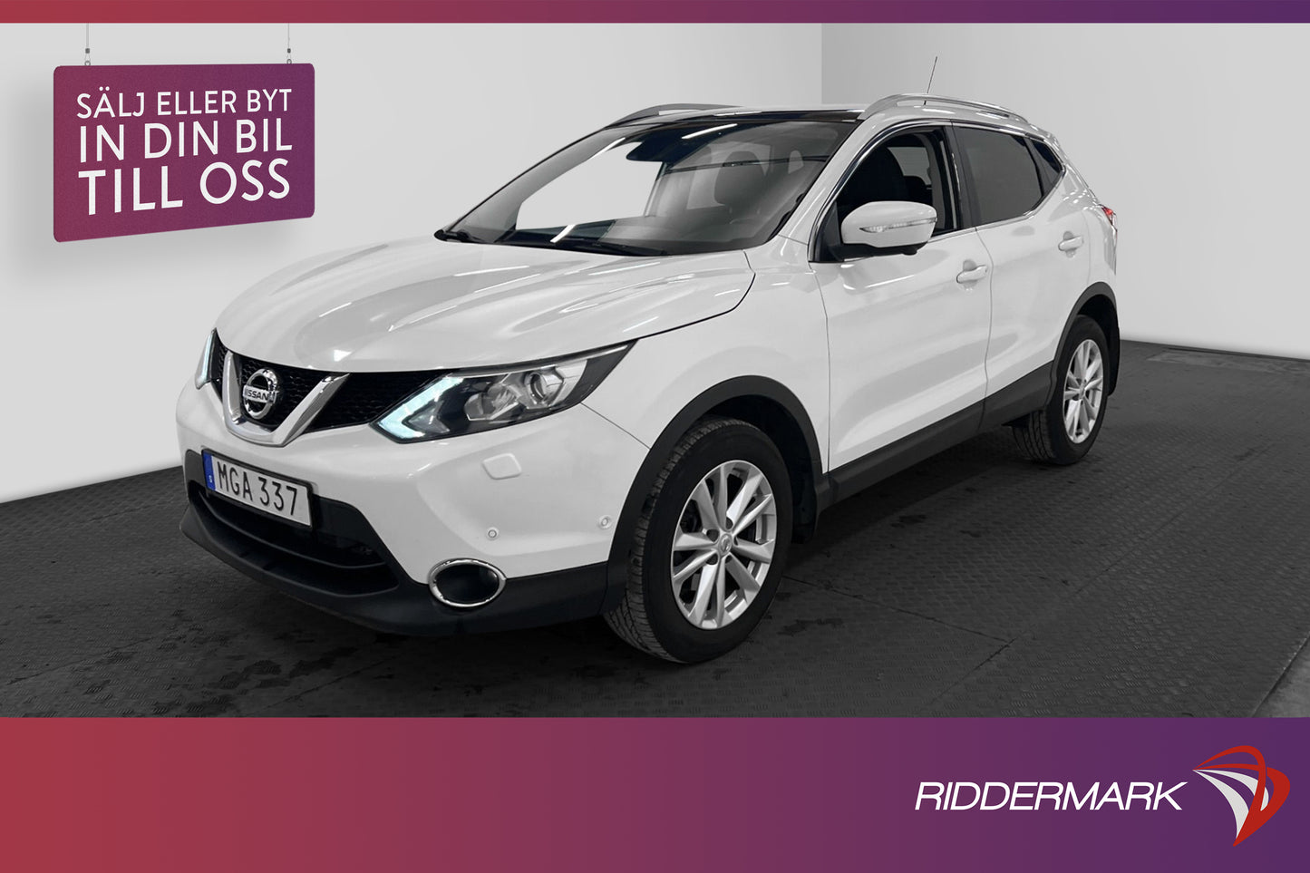 Nissan Qashqai 1.6 dCi Tekna Pano Navi 360°kamera  130hk