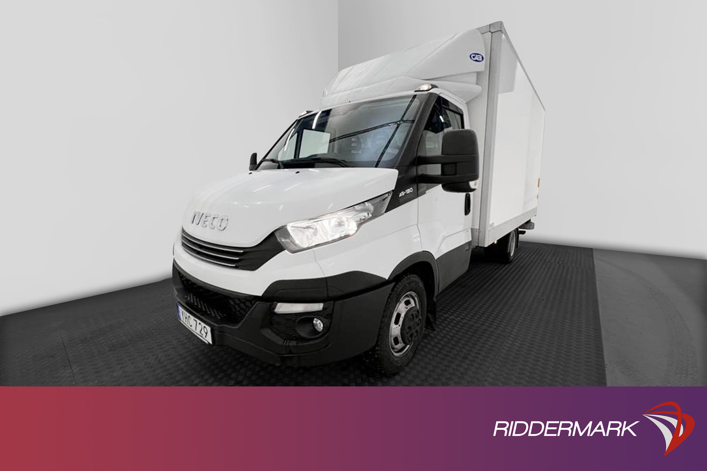 Iveco Daily 3.0 Automat Eu6 180hk Bakgavellyft Värmare Moms