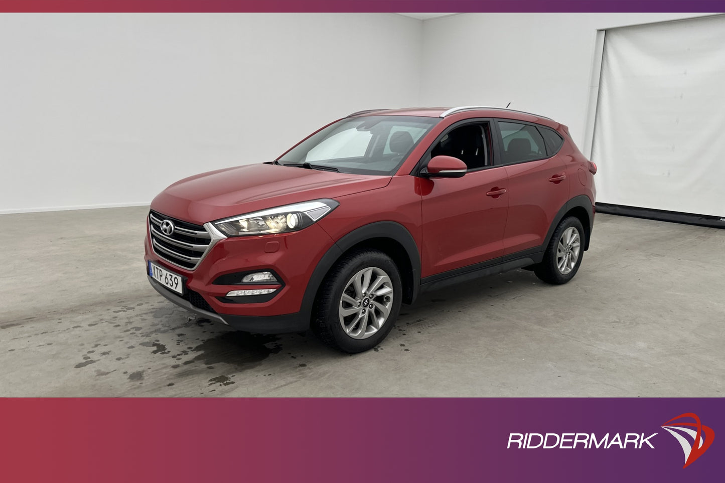 Hyundai Tucson 1.7 CRDi 116hk Lane assist Sensorer Drag Eu6