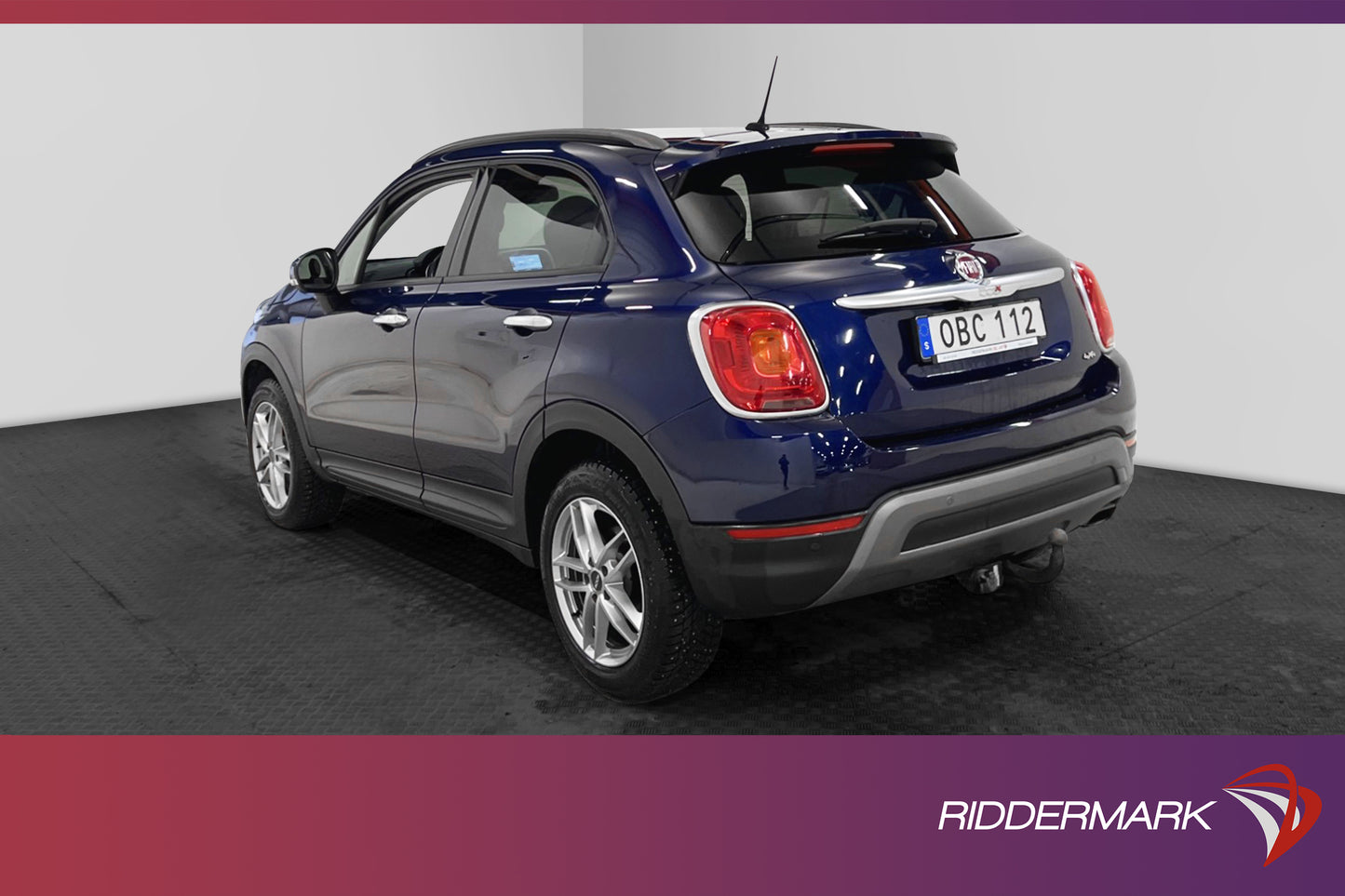 Fiat 500X 2.0 Multijet 4x4 140hk Kamera Drag Skinn Välservad