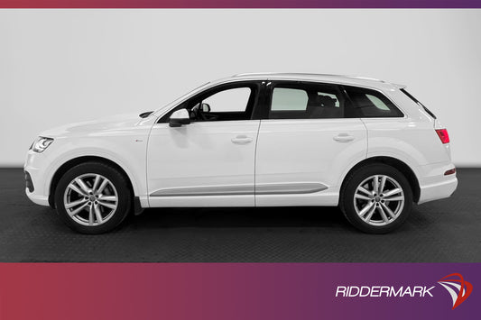 Audi Q7 3.0 TDI Quattro Full S-Line 7-Sits D-Värmare Drag