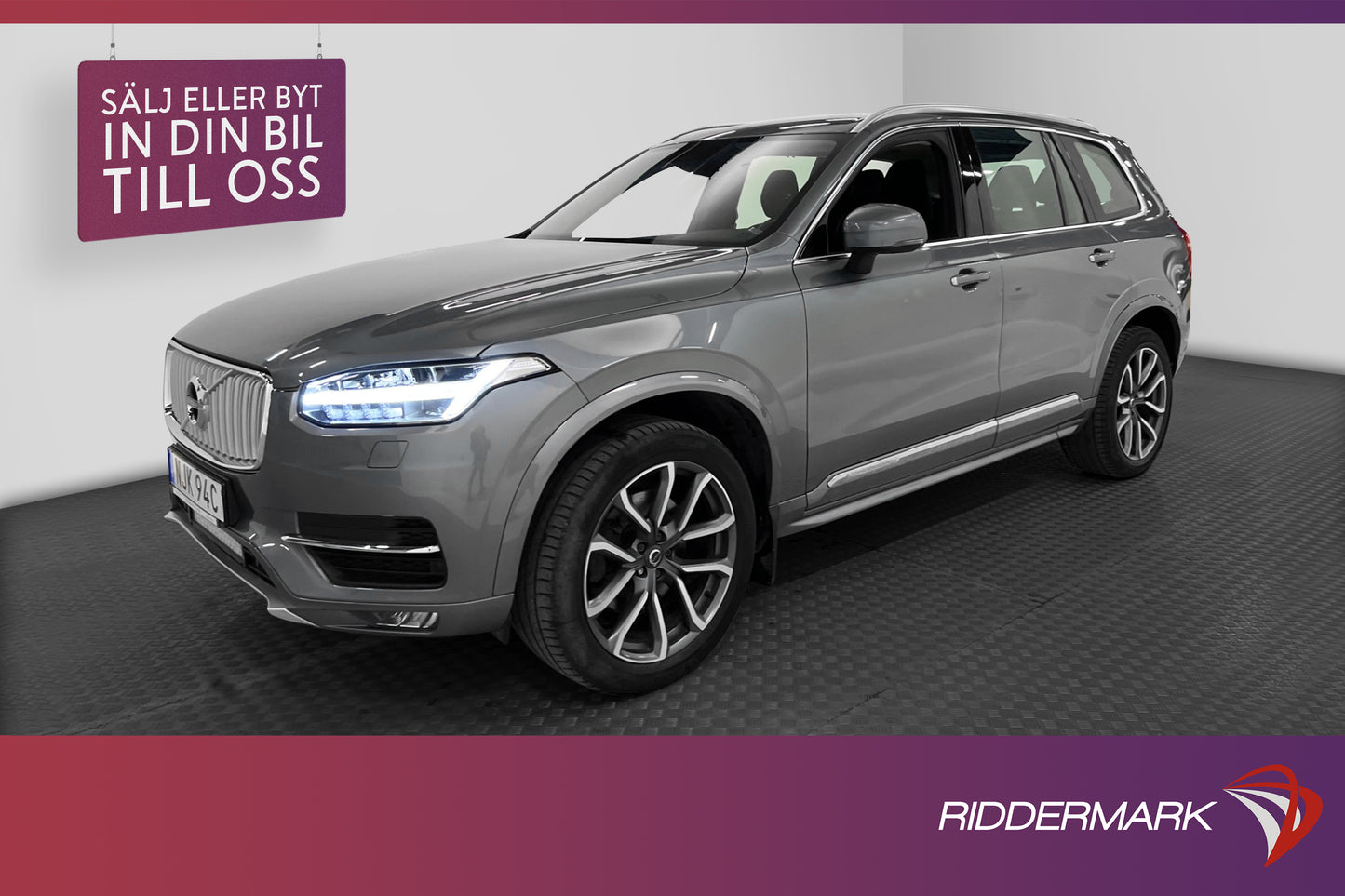 Volvo XC90 T5 AWD 250hk Inscription 7-sits VOC Kamera Drag