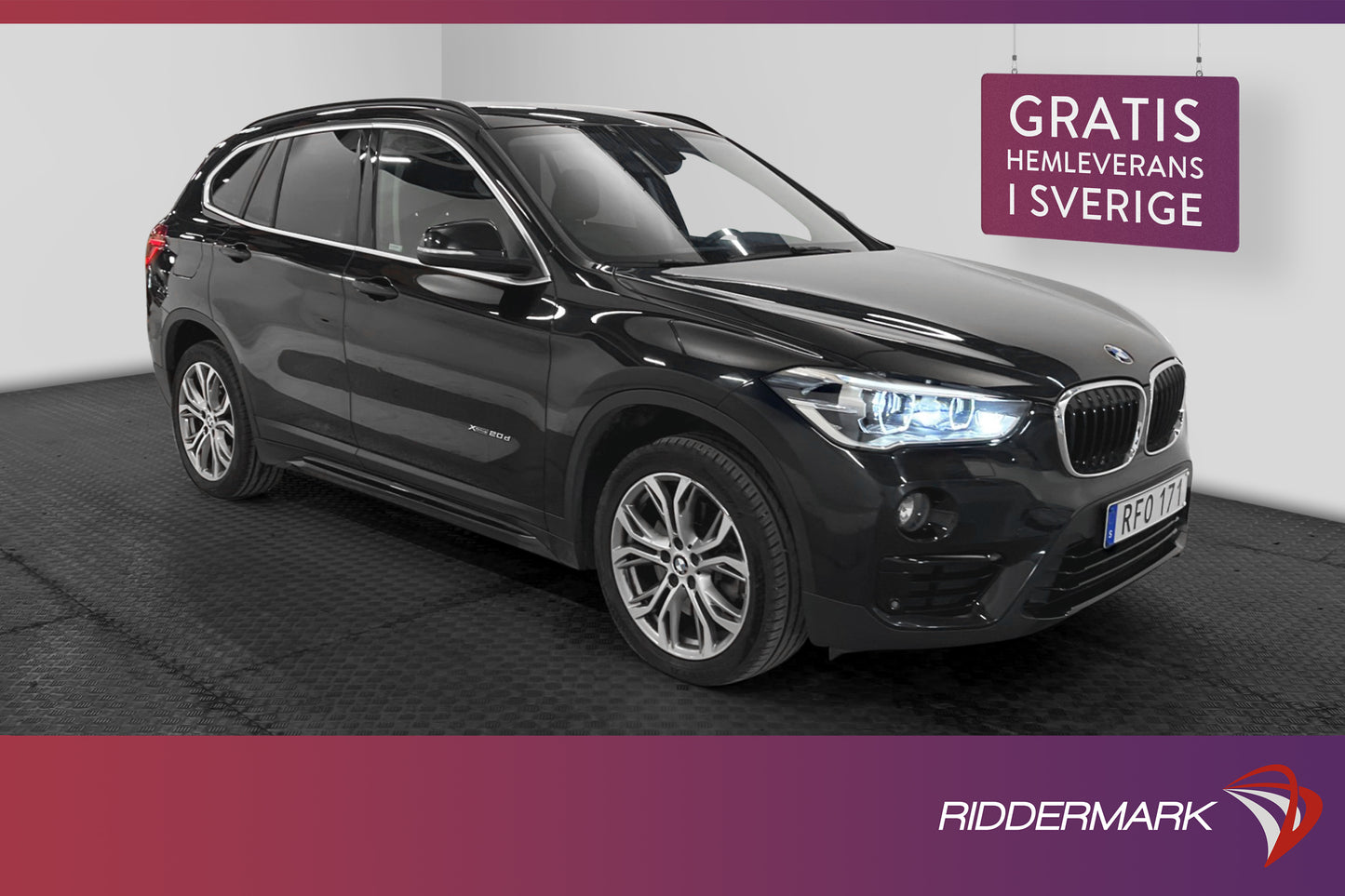 BMW X1 xDrive20d Sport Line Kamera Drag Skinn Navigation