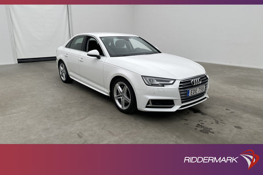 Audi A4 Sedan 40 TDI Q 190hk Proline Värm Sensorer Dragkrok