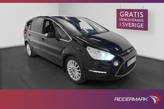 Ford S-Max 2.0 TDC 140hk D-värm M-värm Pano Halvskinn 7-Sits