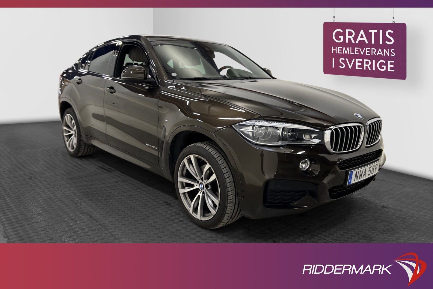 BMW X6 xDrive40d M Sport Pano HiFi Drag Individual En-bruk