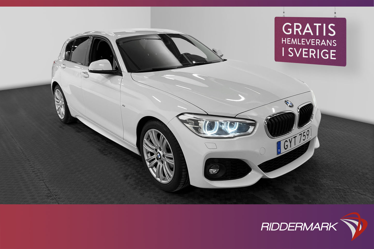 BMW 118 i Steptronic 136hk M Sport Sensorer Välserv 0,5l/mil