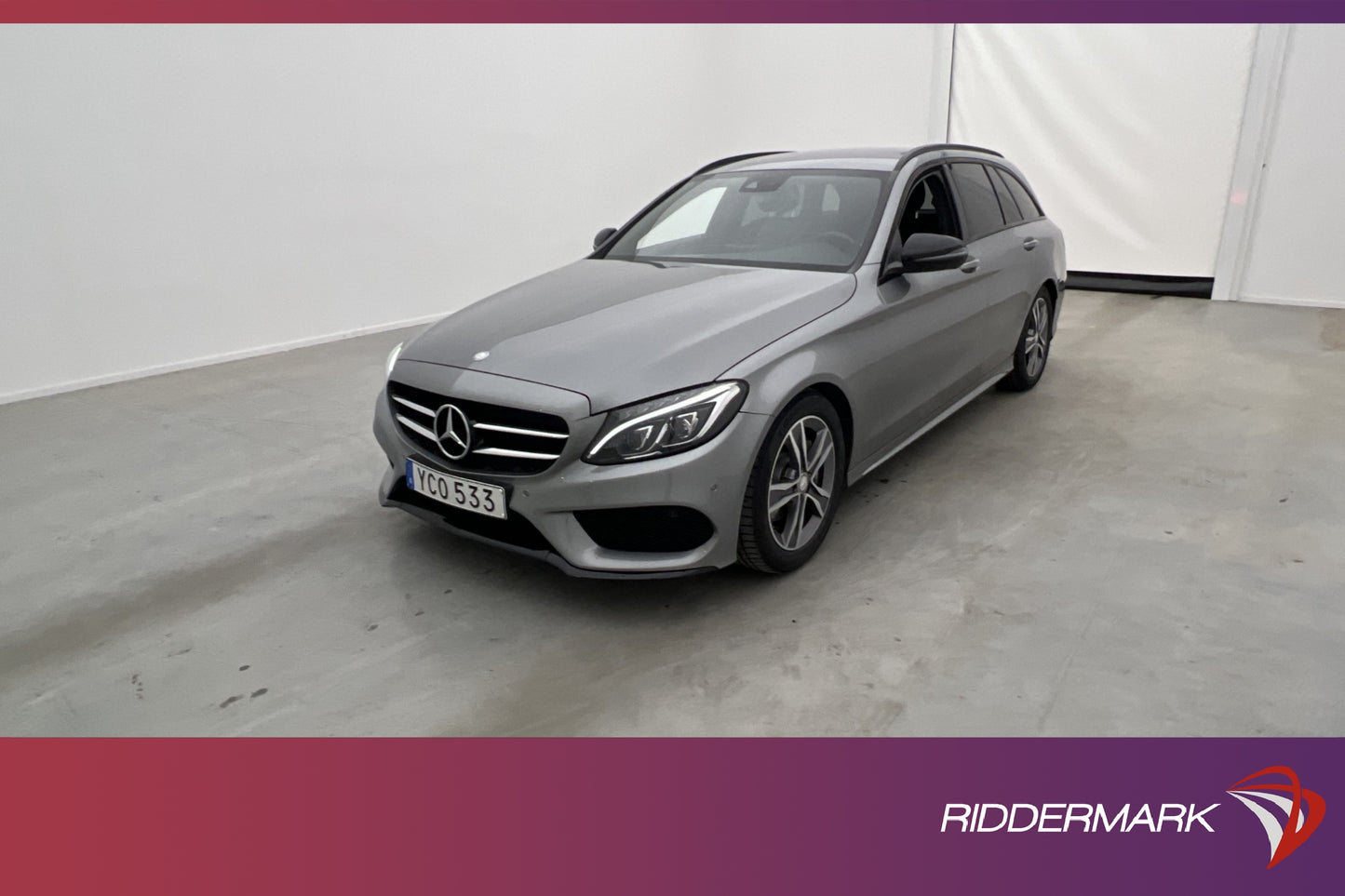 Mercedes-Benz C 220 T d AMG Burm Kamera Skinn Navi Drag