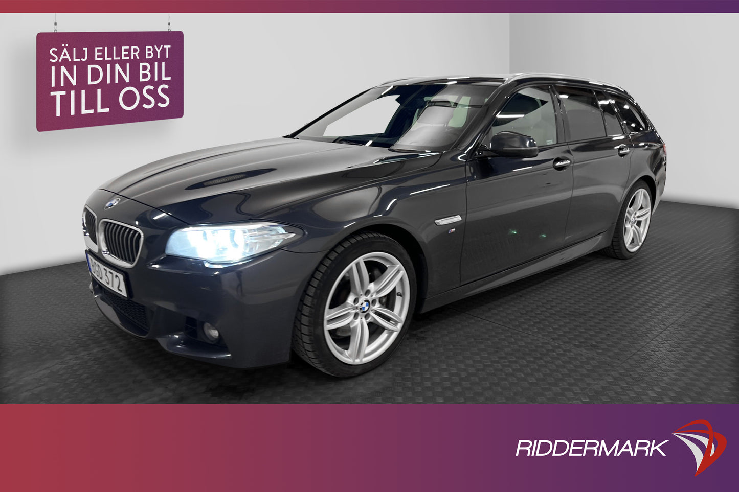 BMW 530d 258hk xDrive M Sport Navi HiFi Skinn Drag