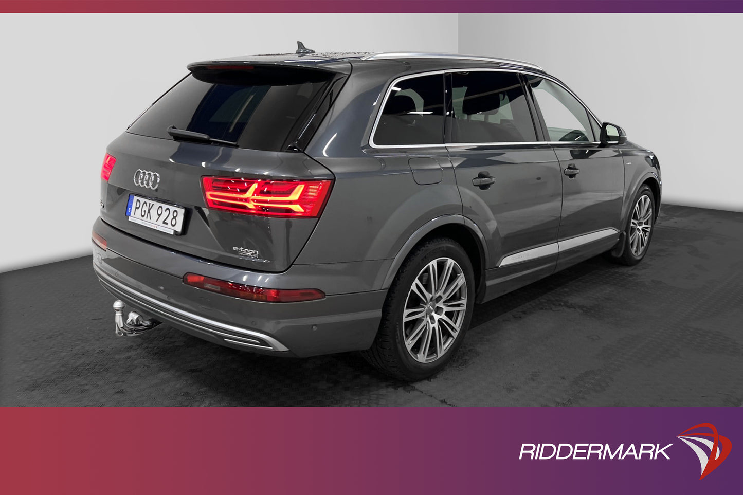 Audi Q7 e-Tron 3.0 TDI Q 373hk S-Line Pano Bose HUD Cockpit