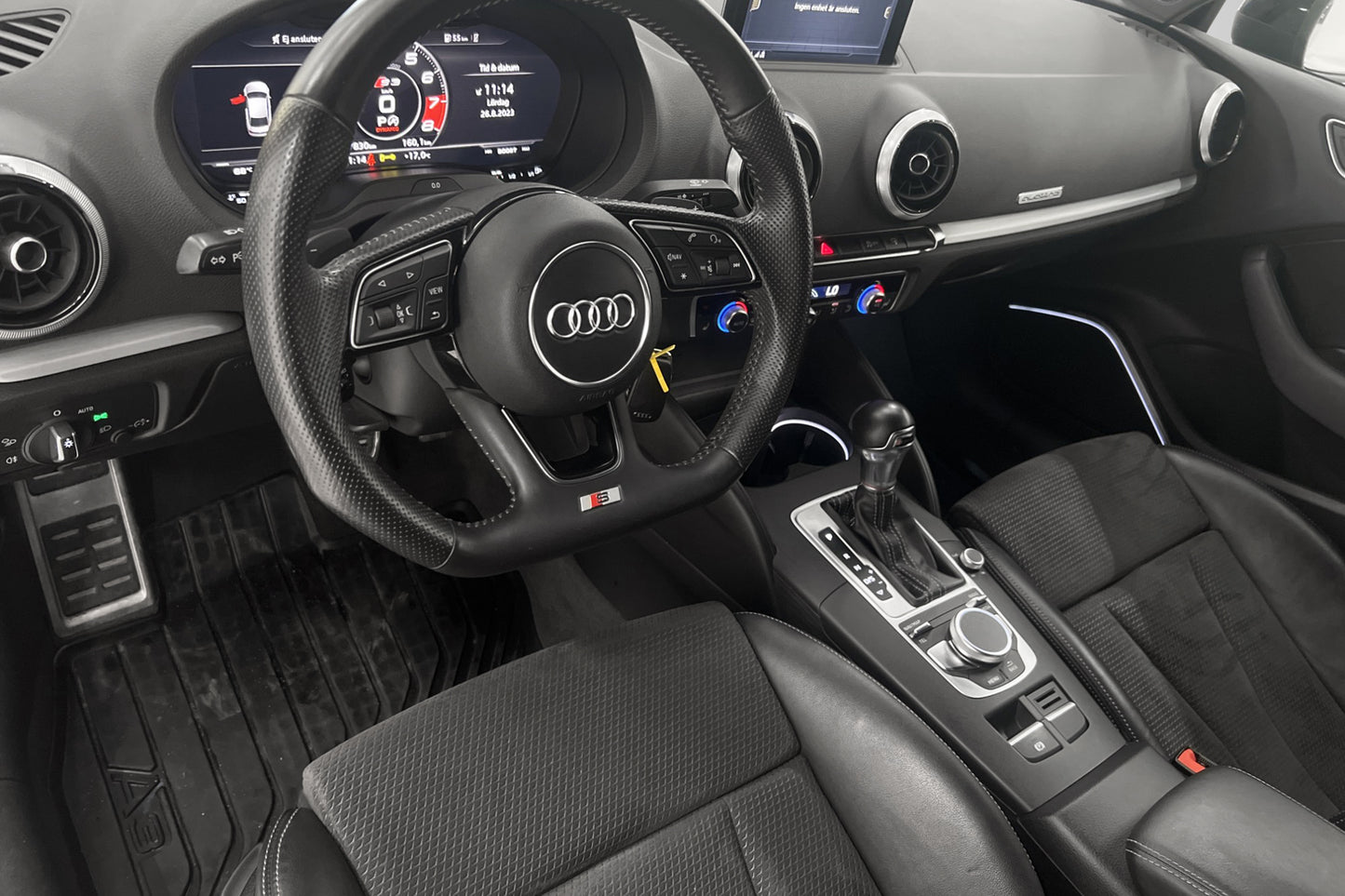 Audi S3 Sedan Quattro 310hk MAXTON Cockpit B&O Black Optik