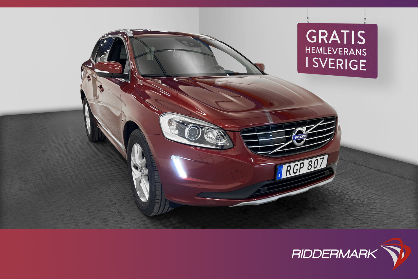 Volvo XC60 D4 AWD 190hk Summum Pano Navi B-Kam Voc D-Värm