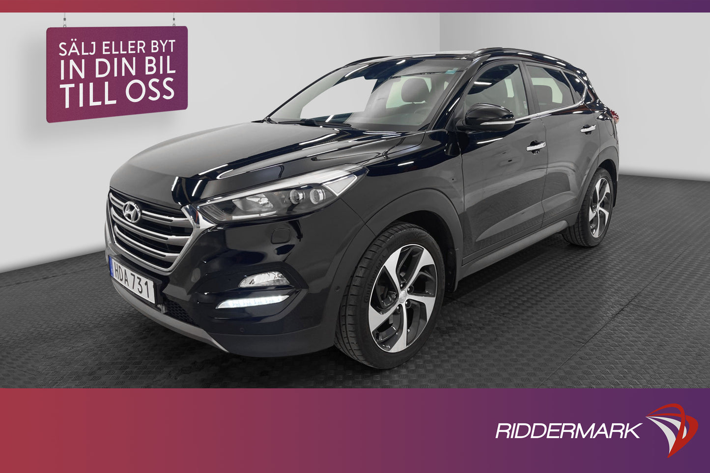 Hyundai Tucson 1.6 T-GDI 4WD 177hk Premium Pano Kamera Skinn