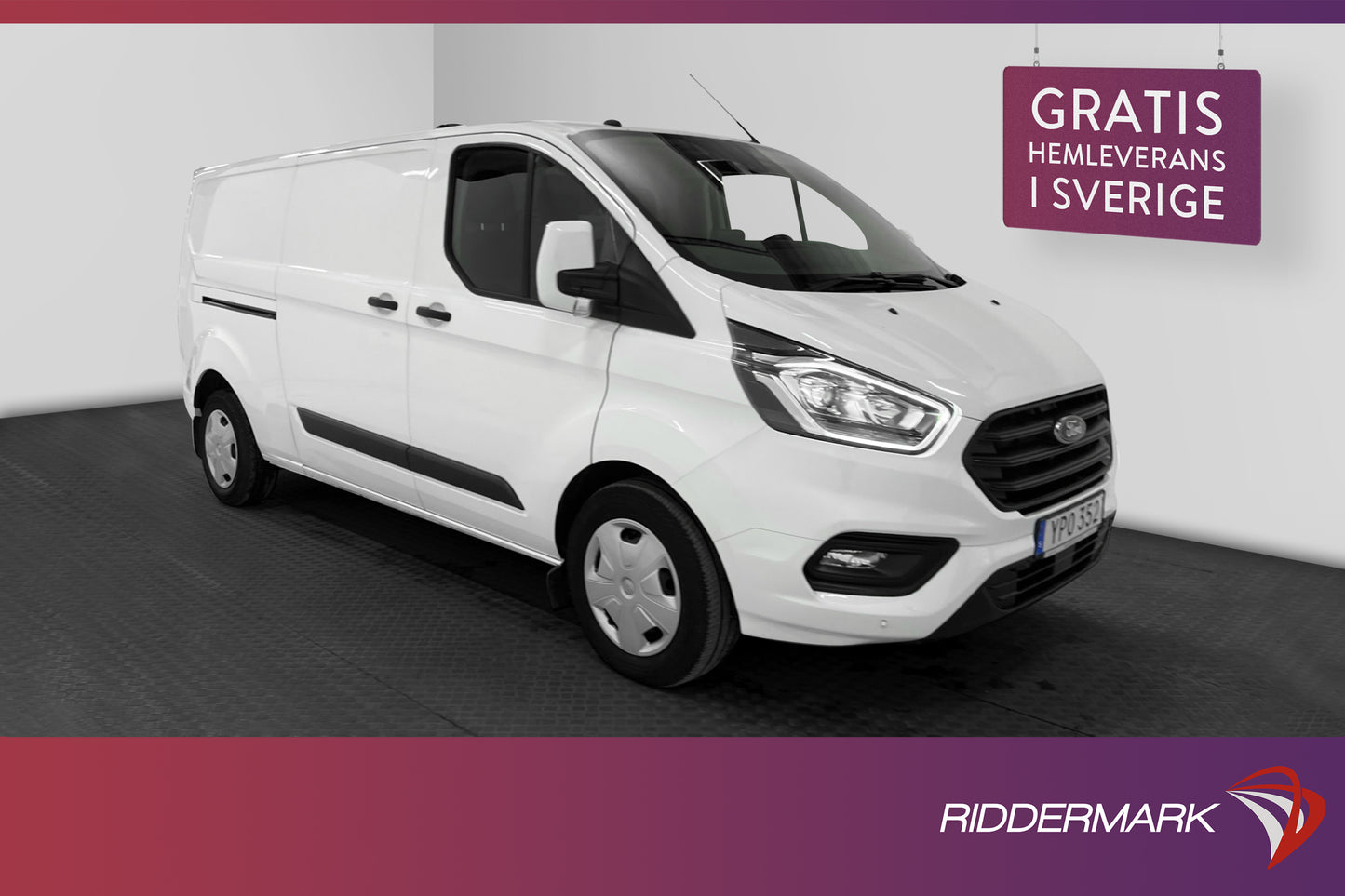 Ford Transit Custom L2 2.0 130hk Värmare Sync-3 Drag Moms