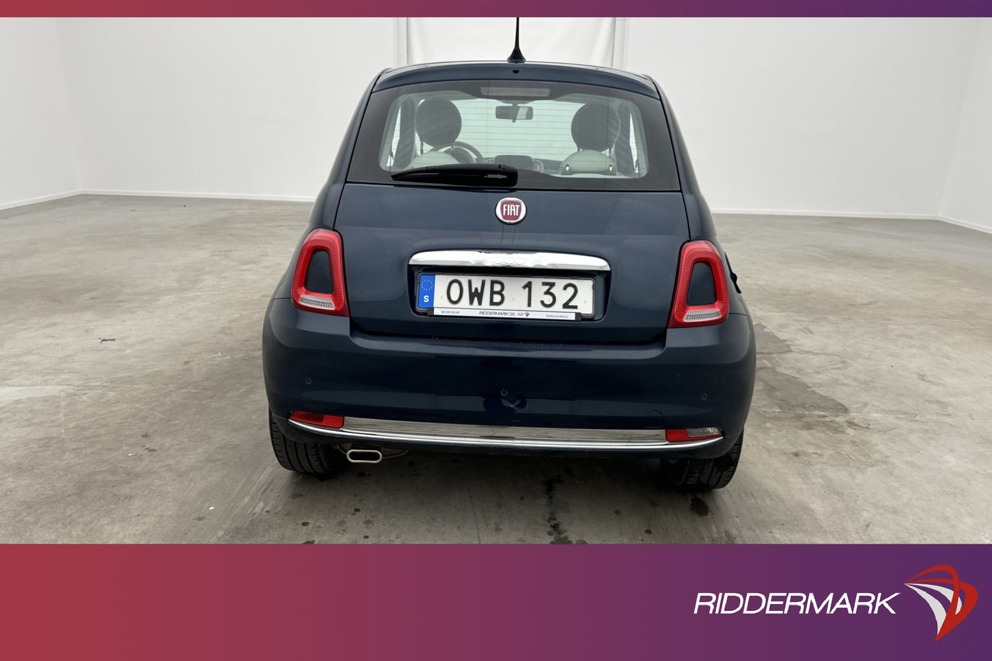 Fiat 500C 1.2 8V 69hk Lounge Panorama Sensorer Farthållare