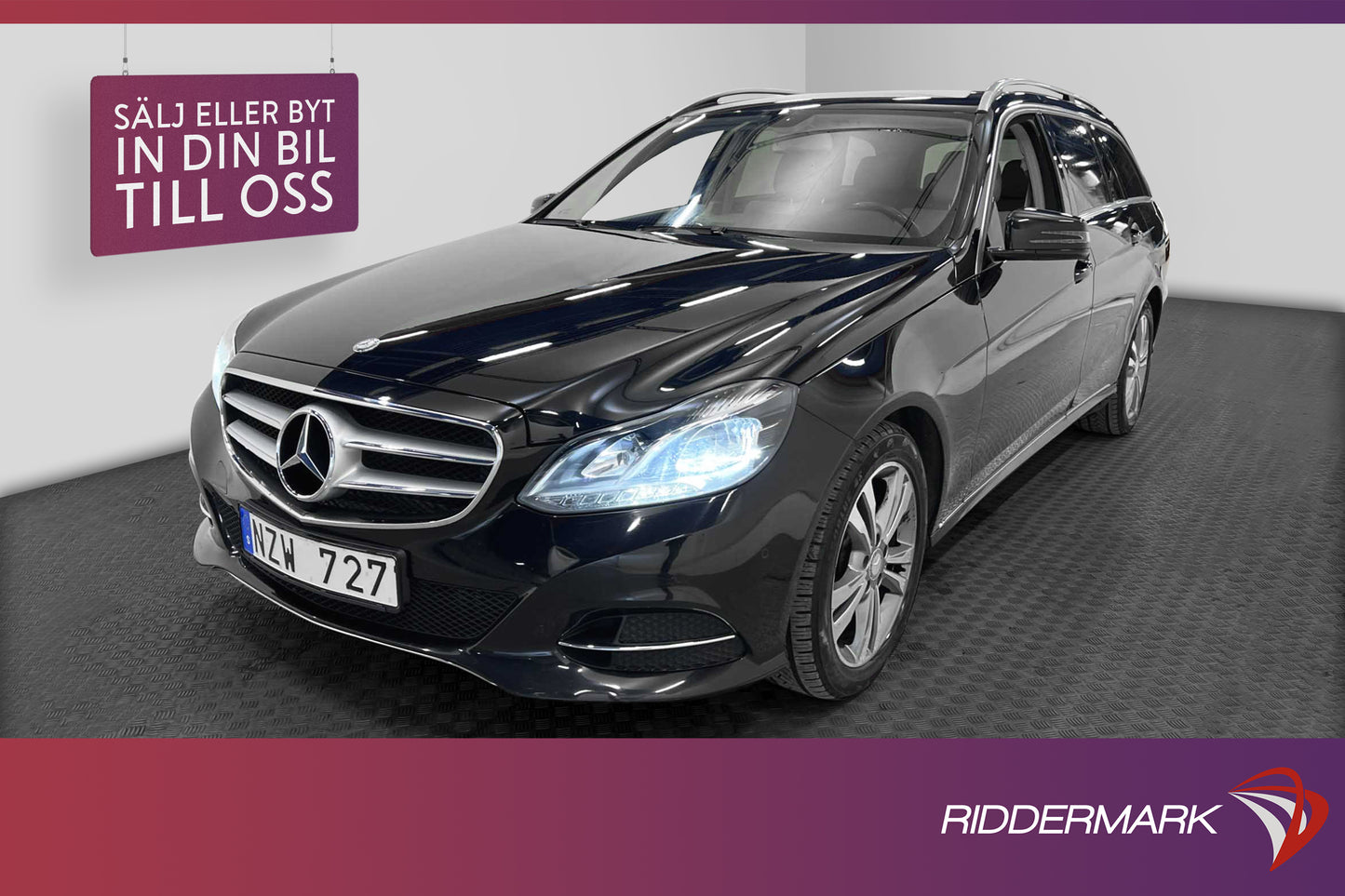 Mercedes-Benz E 220  T Skinn PDC El-bagage Nyservad 170hk