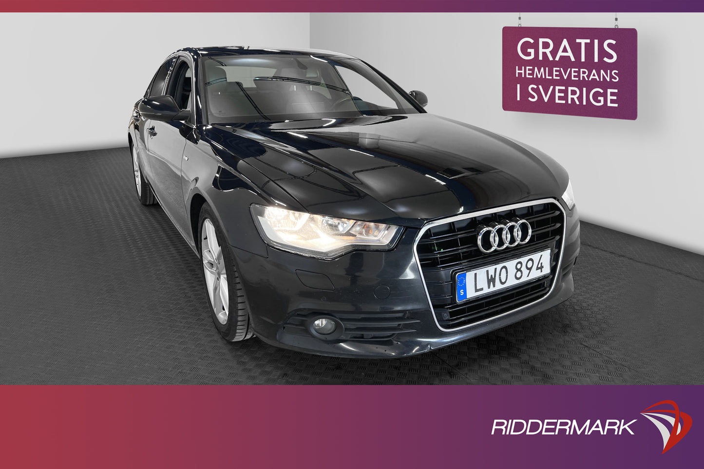 Audi A6 Sedan 2.0 TDI 177hk S-Line Navi Sensorer Välservad