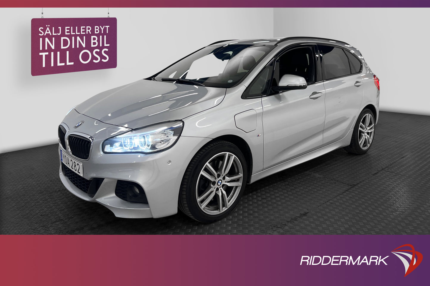 BMW 225xe Active Tourer 224hk M-Sport Pano H/K HUD B-Kamera