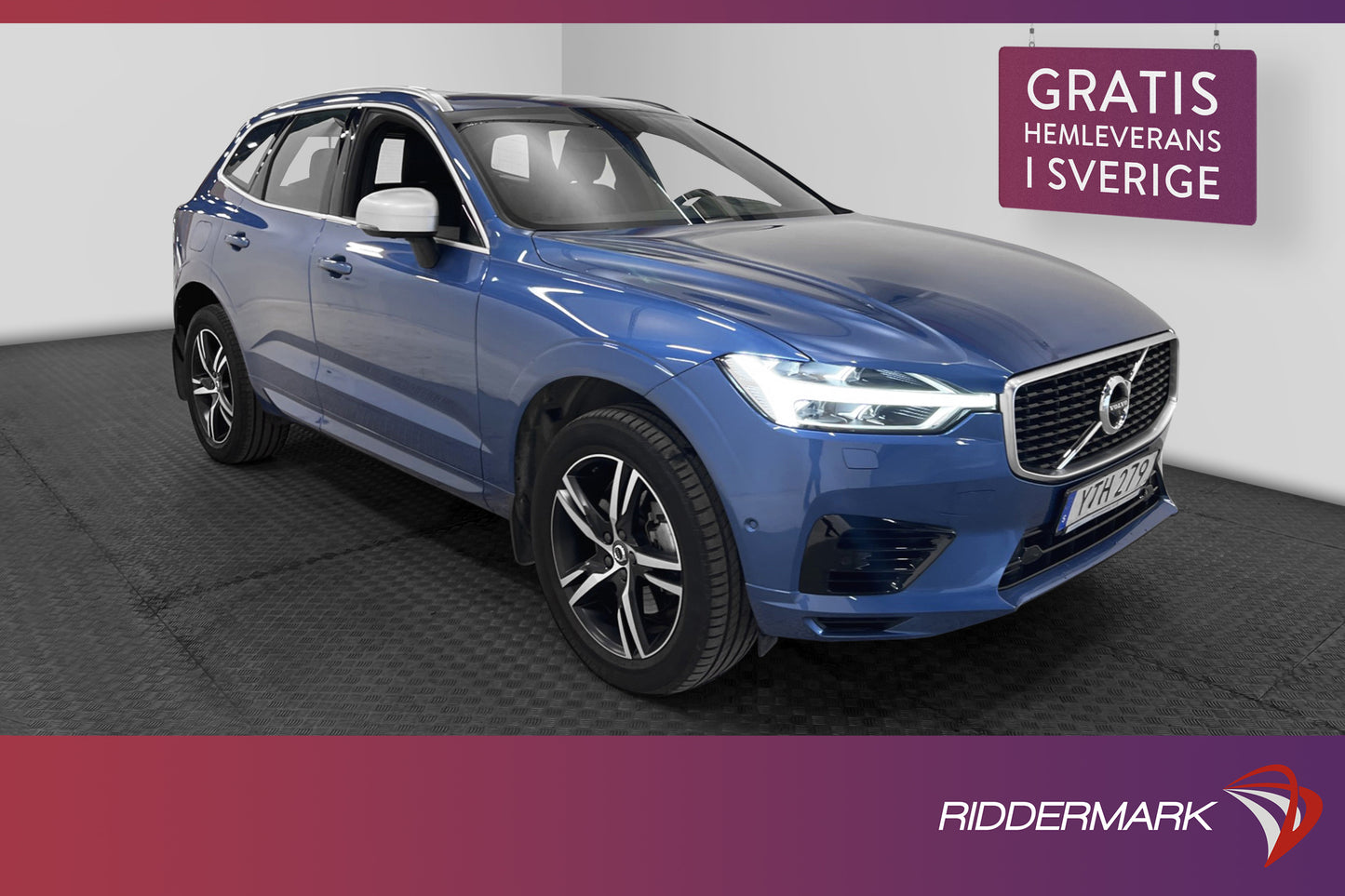 Volvo XC60 T8 TwEn AWD 392hk R-Design Luftfjädring H/K Pano