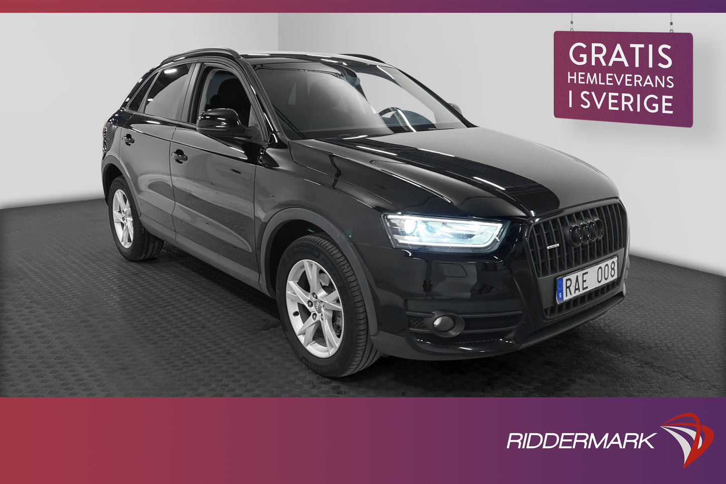 Audi Q3 2.0 TDI 177hk Quattro Nyservad PDC LED 0,53L/mil